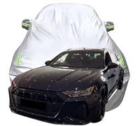 LPCQS Telo Copriauto per Audi RS 6, Anti-Neve Graffio UV Copertura Tutte Le Stagioni Protezione Oxford Telone per Auto,Silver-Plus-Cotton