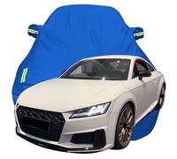 LPCQS Telo Copriauto per Audi TTS Coupé Quattro, Anti-Neve Graffio UV Copertura Tutte Le Stagioni Protezione Oxford Telone per Auto,Blue-Plus-Cotton