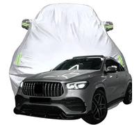 LPCQS Telo Copriauto per Mercedes-AMG GLE 53, Anti-Neve Graffio UV Copertura Tutte Le Stagioni Protezione Oxford Telone per Auto,Silver-Plus-Cotton