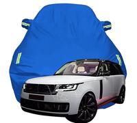 LPCQS Telo Copriauto per Range Rover SV, Anti-Neve Graffio UV Copertura Tutte Le Stagioni Protezione Oxford Telone per Auto,Blue-Plus-Cotton