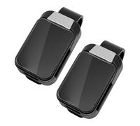 LPEPLL 2 Pezzi Porta Occhiali Auto, Supporto Universale per Occhiali da Sole e da Vista, Accessori per Visiera Auto, Clip per Biglietti e Occhiali, Facile da Installare