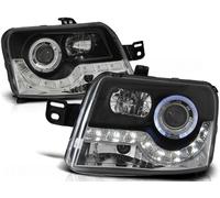 LPFI14 COPPIA FARI ANTERIORI ANGEL EYES DAYLINE FIAT PANDA MK2 dal 2003 al 2012