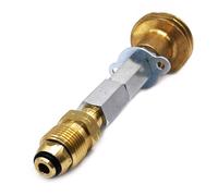 LPG Acme UK Gas Propano Bottiglia Serbatoio Filler Adattatore No Ritorno Valvola