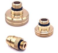 LPG Autogas Ricarica Adattatore Set Per Tutti Europa Di 3 Viaggio Kit M22 Brass
