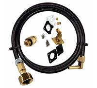 LPG Europeo Gas Bottiglia Ricarica Set Non Ritorno Valvola Euronozzle Adapter