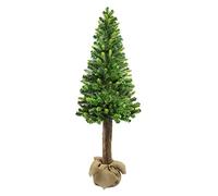 LPGLed | Albero di Natale artificiale con tronco | SEQUOIA MIX PE | Diametro 80cm - Quantità di rami 77 (130cm)