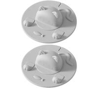 Lpitoy 2 Pezzi di Copritazza Antipolvere, Copritazza Riutilizzabile, Copritazza in Silicone, Copritazza a Forma di Gatto 3D per Tazze Normali, Boccali, Boccali Birra, Tazze caffè