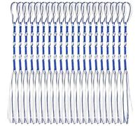 Lpitoy 20 Pz Ebraico Tradizionale Tzitzits Filo Tzitzits Nappe Scialle di Preghiera Accessori Nappe E Bianco Scialle di Preghiera Accessori