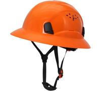 Lpitoy Caschi di Sicurezza con Tesa Intera, Caschi Cantiere, Caschi Leggeri E Traspiranti per Uomo, Forniture per Protezione della Testa Lavoro