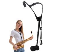 Lpitoy Imbracatura per Sassofono Supporto per Sassofono Comodo Gancio per Tracolla per Sassofono Corno Tenore Baritono Alto Sax Soprano Clarinetto