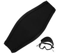 Lpitoy Maschera Sub, Cinghie per Schiaffo, Copertura in Neoprene, per Nuoto, Impermeabile, per Immersione E Snorkeling, Cinghia per Maschera Immersione Antiscivolo, per Uomo Sport Acquatici