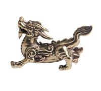 Lpitoy Mini retrò Antichi Volanti Antichi Pixiu Decorazioni per La Casa Ornamenti Figurine per Animali di Rame Statua Fengshui