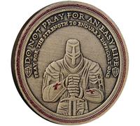 Lpitoy Sfida dei Cavalieri Templari Moneta Armatura di Dio Moneta Commemorativa Collezione di Monete Regalo Decorazione della Casa