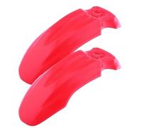 LPKGHBZNT Parafango Motociclo per CRF50 per CRF 50 per CRF-50 Accessori di Protezione del Parafango Anteriore della Ruota della Motocicletta Moto Parafango Paraspruzzi(2PCS Red)