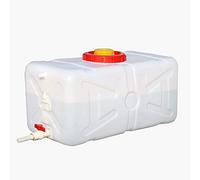 LPLND Tanica Acqua Ispessisce Grande HD ™ Serbatoio, Rettangolare Bianco Serbatoio Orizzontale, Barbecue all'aperto, Trekking, Picnic (25L / 50L / 100L / 150L) (Size : 150L)