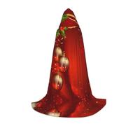 LPLSNWS Accappatoio natalizio con lanterna rossa L per cosplay, perfetta per Halloween, spettacoli teatrali e cosplay di tutti i giorni