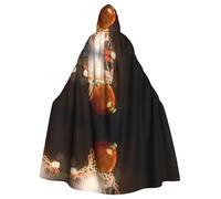 LPLSNWS Mantella con cappuccio per adulti, unisex, ideale per congressi, feste e costumi cosplay