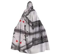 LPLSNWS Mantella con cappuccio per adulti, unisex, ideale per congressi, feste e costumi cosplay