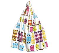 LPLSNWS Mantella con cappuccio per adulti, unisex, ideale per congressi, feste e costumi cosplay