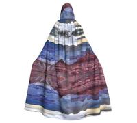 LPLSNWS Mantello con cappuccio Grand Canyon per adulti: comodo mantello con cappuccio adatto per cosplay, spettacoli teatrali, balli in maschera, feste a tema e convegni anime.