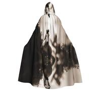 LPLSNWS Mantello con cappuccio per adulti per cavalli all'aperto - Comodo mantello con cappuccio adatto per cosplay, spettacoli teatrali, balli in maschera, feste a tema e convegni anime.