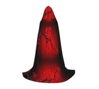 LPLSNWS Red Cherry Blossom Graphic S Teen Cosplay Robe - Perfetto per Halloween, spettacoli teatrali e abbigliamento cosplay quotidiano