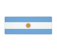 LPLSNWS Tastiera e mouse pad con motivo bandiera argentina (80 x 30 cm) adatto per giochi e uso in ufficio.
