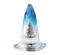 LPLSNWS Vestaglia per cosplay da teenager con grafica alberi di Natale, perfetta per Halloween, spettacoli teatrali e cosplay di tutti i giorni