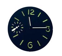 LPMPCZKZGF 34.5mm Guarda il quadrante del quadrante del quadrante del quadrante delle parti for le mani dell'orologio compatibile for ETA6497 / ST3600. Movimento Guarda gli accessori luminosi verdi Mo