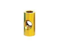 LPMPCZKZGF Riparazione del dado cilindrico in lega di titanio M5M6M7 for il fissaggio seggiolino della bicicletta Bulloni e dadi(Gold,M5-10x20mm)