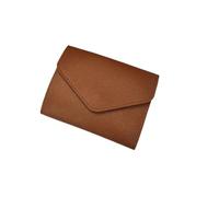 LPNGTNG Portafogli per le Donne Piccolo Hasp Ragazza Titolare della Carta di Credito per Cuoio DELL'UNITÀ di elaborazione Portamonete Portafoglio, Caff chiaro, 2PCS