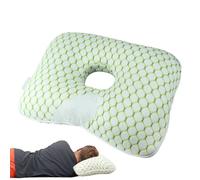 Lpoppcx A Forma Di Ciambella Per L'Orecchio | Per Dormire Su Un Fianco Per Adulti | Cuscinetto Di Supporto Per I Fori Degli Orecchini - per Viaggi Aereo Auto Casa Adulti Anziani Donne e Uomini