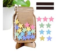 Lpoppcx Barattoli della Ricompensa per Bambini | Barattolo Magnetico Comportamento Positivo | Tabella Addestramento Vasino per Casa Bambini Genitori Cucina Camera Refrigeratore Aula Scuola Materna