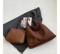 Lpoppcx Borsa Per Donna | Borsa Retrò Opaca | a Spalla Informale - Per L'Inverno E L'Autunno Per Le Ragazze Le Mamme E Le Donne Per Il Lavoro Il Viaggio L'Università E Lo Shopping