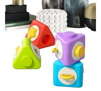 Lpoppcx da Impilare Bambini Piccoli - Attività Sensoriali per lo Sviluppo 'Apprendimento - Da Costruzione A Forme Per Bambini 0-6 - Per Utilizzo In Casa Scuola Materna Sala Giochi Interno Compleanno