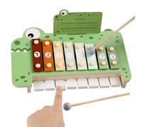 Lpoppcx Pianoforte Giocattolo,Giocattolo Musicale Coinvolgente Per L'Infanzia - Gioco Educativo Interattivo Portatile Per Sviluppare Abilità Scolastiche, Coordinazione Occhio-Mano, Casa e Viaggi