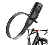 Lpoppcx Serratura a Fascetta a Combinazione | Serratura a Fascetta Cavo con Combinazione | Hardware Antifurto Protettivo Regolabile per Porta Skateboard Armadietto Scooter Passeggino Frigorifero