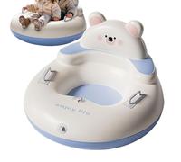 Lpoppcx Slittino A Forma Di Tubo Per La Neve,Giocattolo da Slittino Gonfiabile e Divertente con Maniglie | Slitte Gonfiabili a Forma di Tubo | Per Giardino, Prato, Giochi, Esterni, Fattoria, Pendii