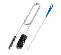Lpoppcx Spazzola per Scarichi | Set di Spazzole Flessibili per Pulizia Scarichi,Strumento Per Drenaggio Idraulico Per Bobina Frigorifero, Condotto Cucina, Vasca, Bagno, Doccia