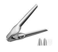 Lpoppcx Strumento Per Schiacciare Noci,Pelatore Di Castagne In Acciaio Inossidabile Antiscivolo | Schiaccianoci per Pecan in Acciaio Inossidabile - Per Il Ristorante Il Panificio Lo Chef Gli Adulti