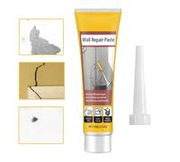 Lpoppcx Stucco per Riparazione Pareti,100g Riempitivo Per Fori In Cartongesso Ad Asciugatura Rapida | Pasta Per La Riparazione Dei Soffitti,Per Soggiorno Camera Da Bagno Cucina Balcone Cantina Garage