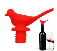 Lpoppcx Tappo per bottiglia di vino - Tappo per uccelli 3D | Simpatico sigillante per bottiglie | For Daily Wear