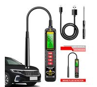 Lpoppcx Tester del Liquido dei Freni - 500mAh Alta Precisione Schermo Display Ricaricabile,Analizzatore di Diagnostica Auto per Veicoli | per Accessori Auto Motore E Strumento di Manutenzione