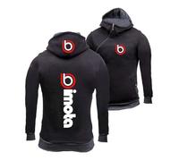 LPPALsjd Comoda Felpa con Cappuccio Uomo per B.i.m.o.t.a Giacca da Fitness Stampate Maglioni Maniche Lunghe Abbigliamento Sportivo Cerniera Obliqua Patchwork Top-HeiS+HuiS||XX_l