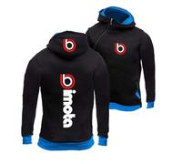 LPPALsjd Comoda Felpa con Cappuccio Uomo per B.i.m.o.t.a Giacca da Fitness Stampate Maglioni Maniche Lunghe Abbigliamento Sportivo Cerniera Obliqua Patchwork Top-HeiS+LanS||x_l