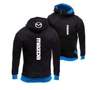 LPPALsjd Felpa con Cappuccio da Uomo Il Fitness per M.AZ.da Abbigliamento Palestra Cerniera Diagonale Stampata Maniche Lunghe-HeiS+LanS||XX_l