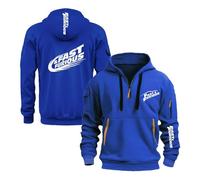 LPPALsjd Felpa con Cappuccio da Uomo per F.u.r.io.u.s F.l.y F.a.s.t Allenamento Abbigliamento Sportivo Felpe Primaverili Ed Autunnali Giacca Stampa E Mezza-LanSe||XX_l