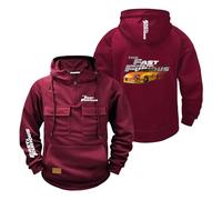 LPPALsjd Felpa con Cappuccio Grafica da Uomo per F.u.r.io.u.s F.l.y F.a.s.t Felpe Giacche Comode Abbigliamento Sportivo A Maniche Lunghe E Mezza Zip -JHSe||m