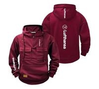 LPPALsjd Felpe con Cappuccio da Uomo Abbigliamento Sportivo per L.u.ft.h.an.sa Giacche Stampa A Mezza Zip Maglioni Maniche Lunghe Cappotti Primaverili E Autunnali-JHSe||s