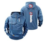 LPPALsjd Felpe con Cappuccio da Uomo Capispalla Top per B.i.m.o.t.a Primavera Autunno Abbigliamento Sportivo Cappotti Larghi Maglioni E Mezza Zip Giacche Sportive-LanSe||s